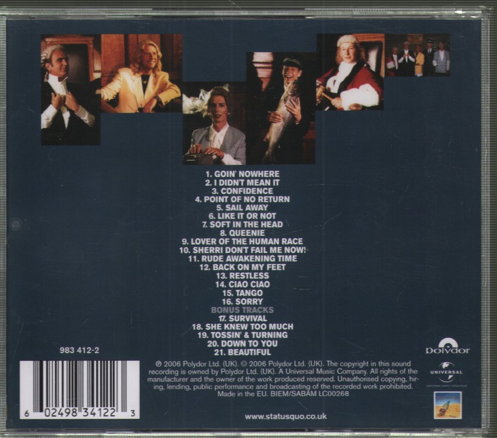 Status Quo - Thirsty Work - Cd