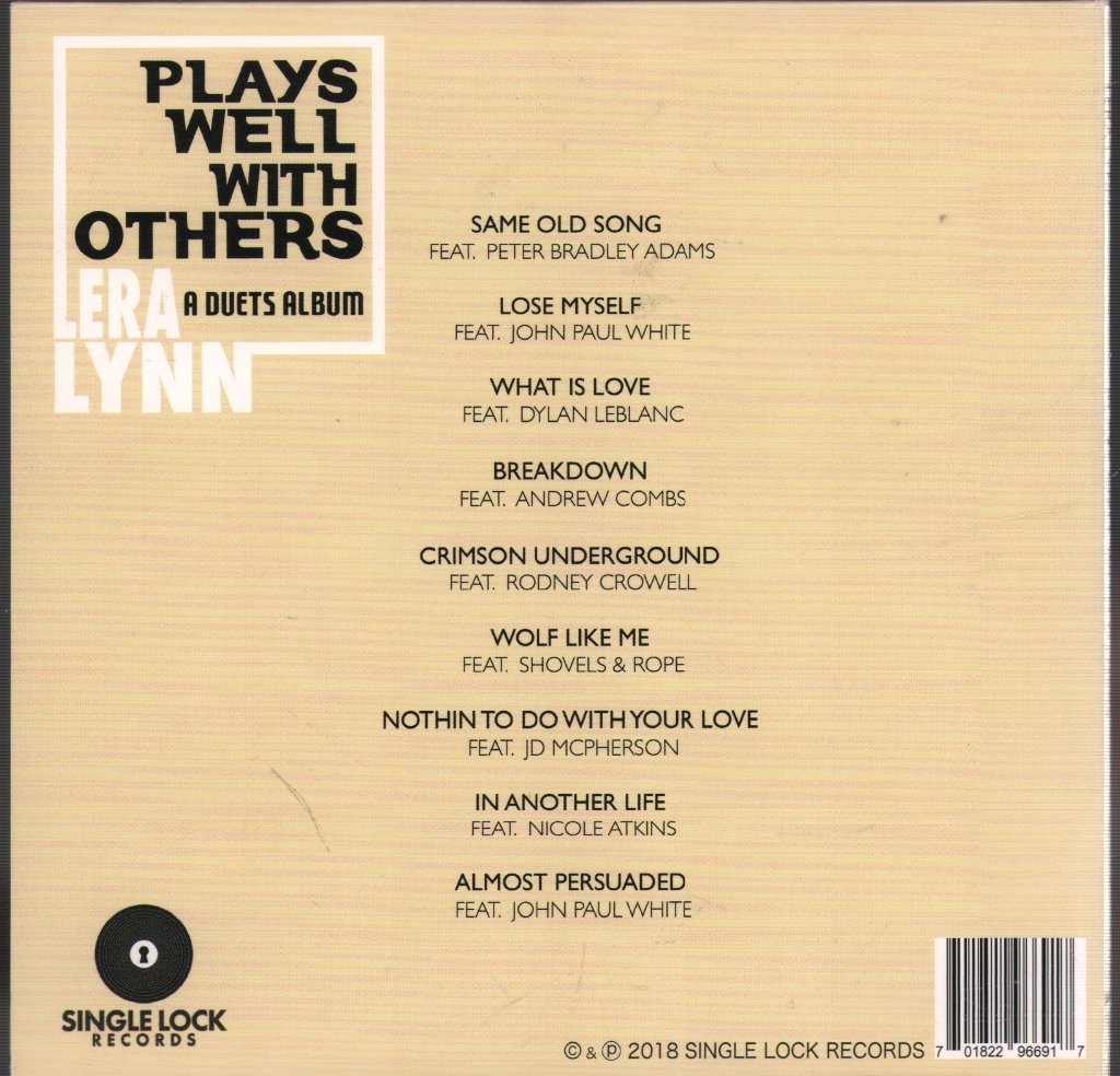 Lera Lynn - Plays Well With Others (A Duets Album) - Cd