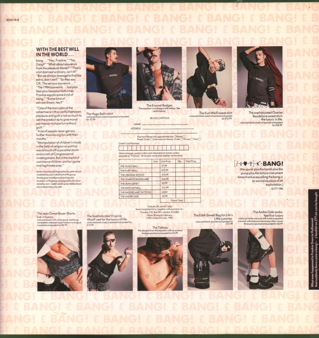 Frankie Goes To Hollywood - Welcome To The Pleasuredome - Double Lp