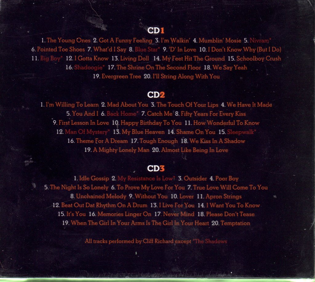 Cliff Richard - Cliff Richard & Friends - Triple Cd