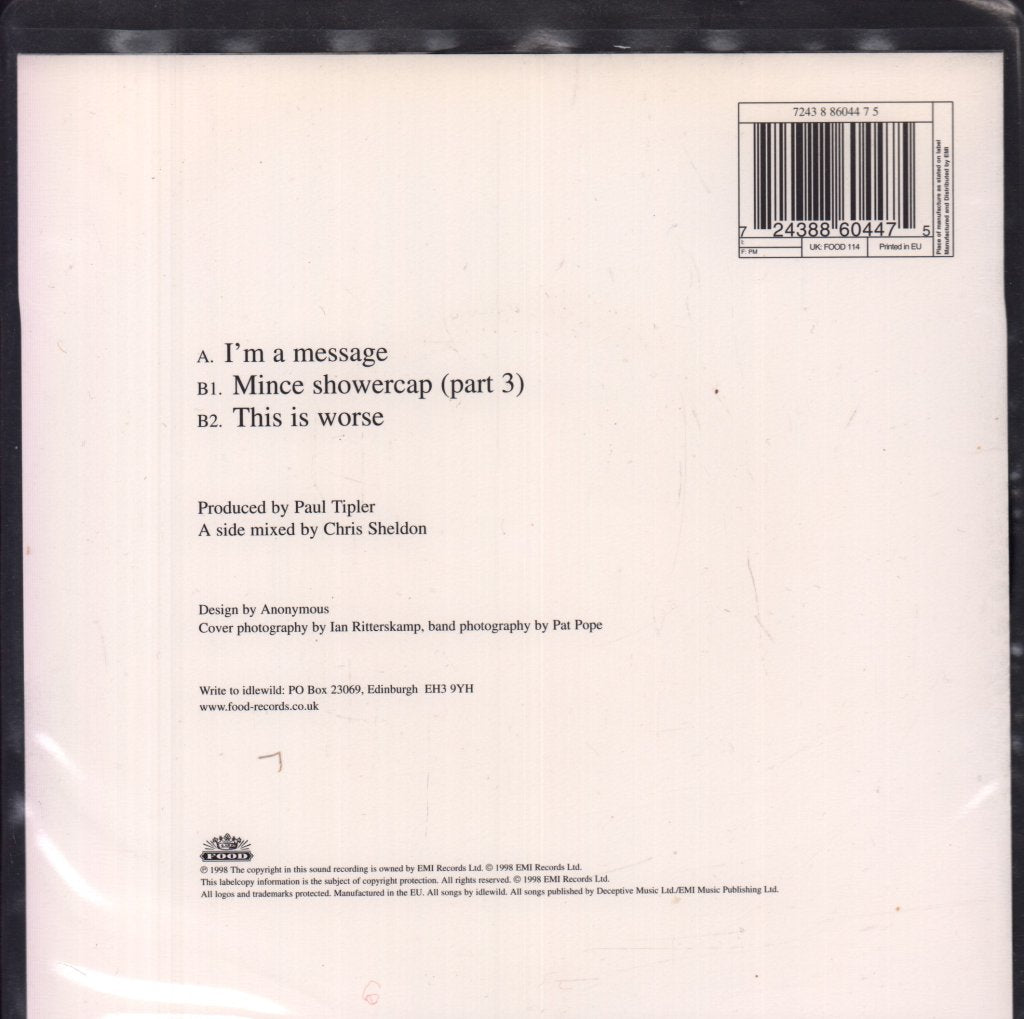 Idlewild - I'm A Message - 7 Inch