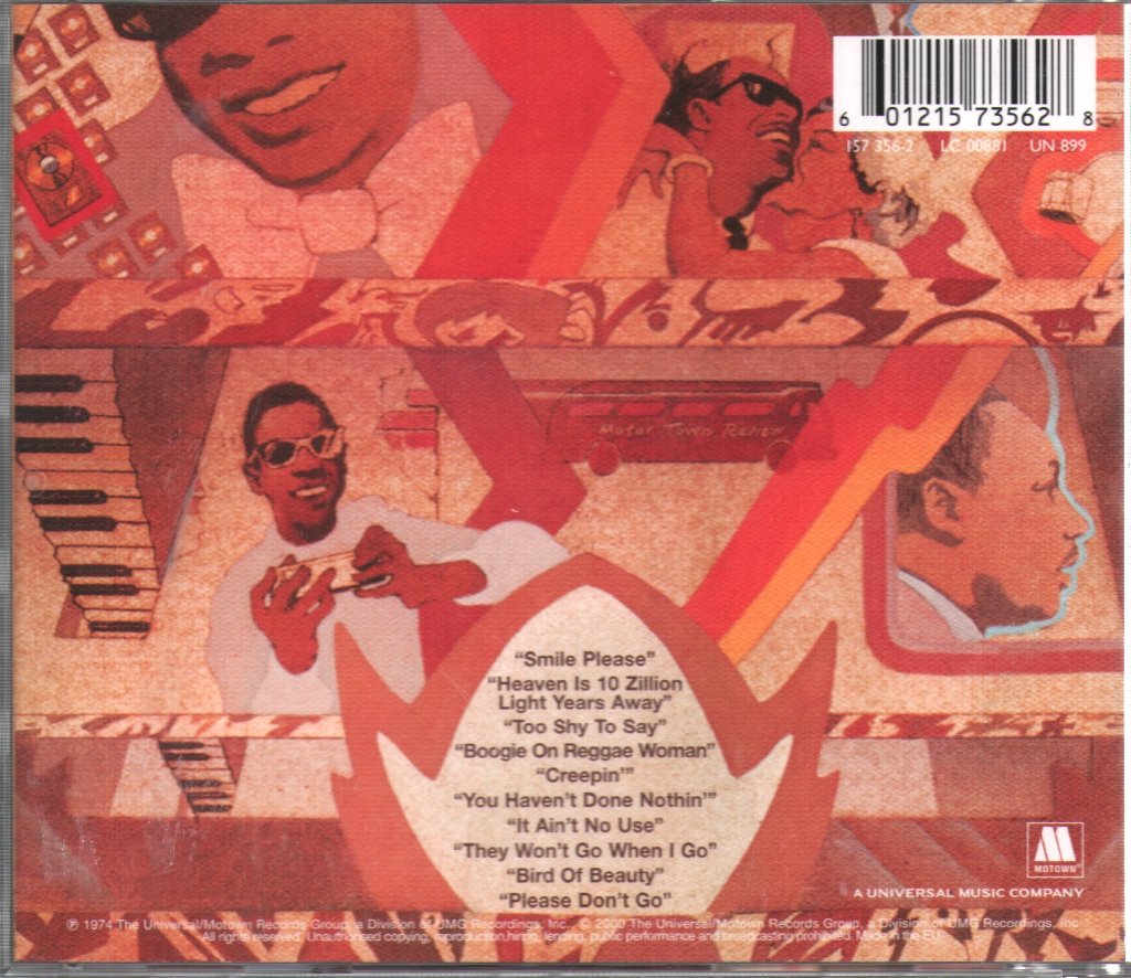 Stevie Wonder - Fulfillingness' First Finale - Cd