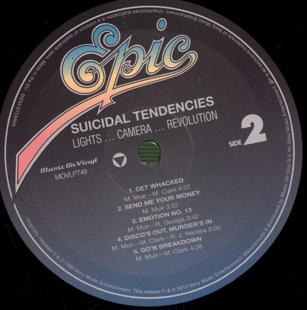 Suicidal Tendencies - Lights... Camera... Revolution - Lp