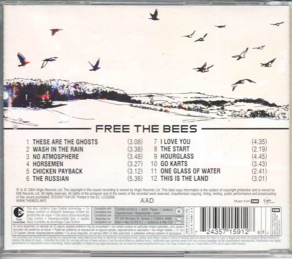 Bees - Free The Bees - Cd