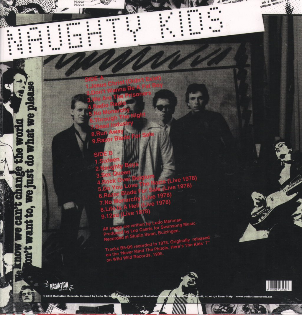 Kids (Punk) - Naughty Kids - Lp