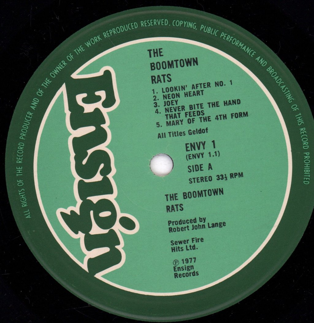 Boomtown Rats - Boomtown Rats - Lp