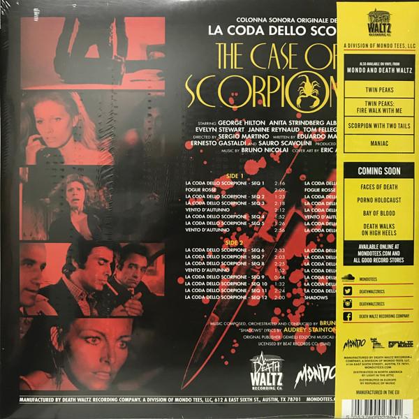 Bruno Nicolai - Case Of The Scorpion's Tail - Double Lp