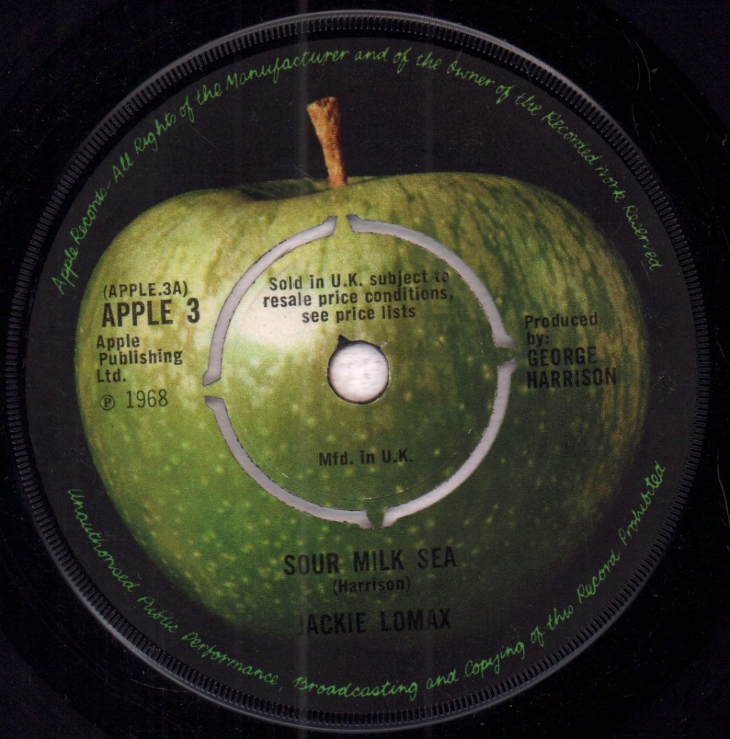 Jackie Lomax - Sour Milk Sea - 7 Inch