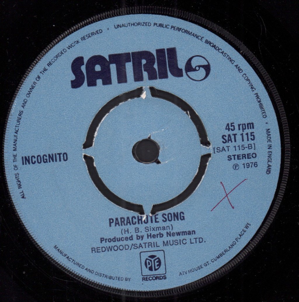 Incognito (jazz/funk) - Happy Days - 7 Inch