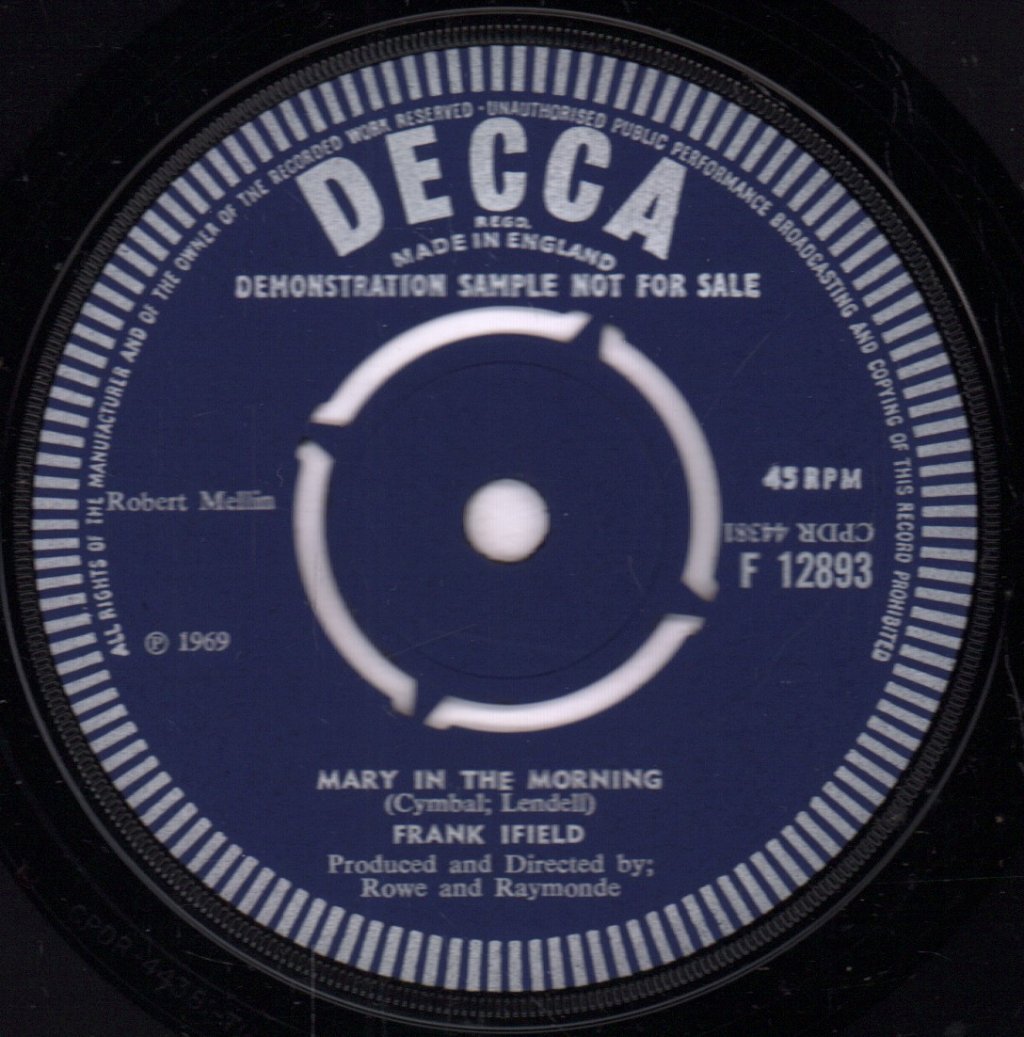 Frank Ifield - Let Me Into Your Life - 7 Inch