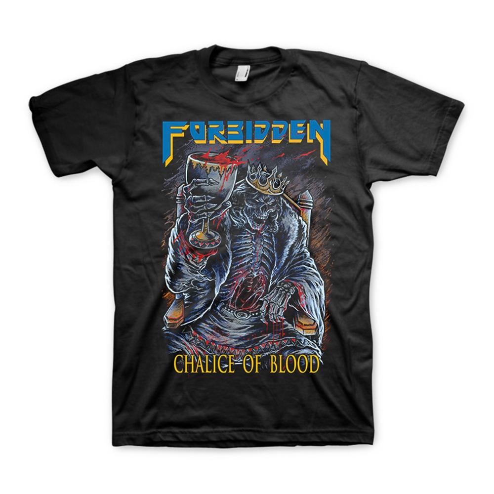 Forbidden - Forbidden T Shirt Chalice of Blood Official Mens Black S - Small - T Shirt