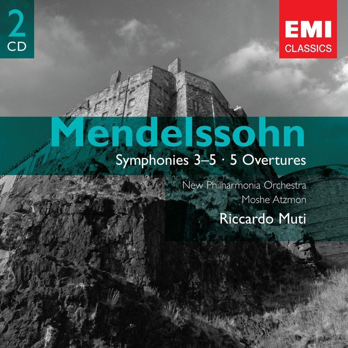 Riccardo Muti - Mendelssohn: Symphony 3-5 - 5 Overtures - Double Cd