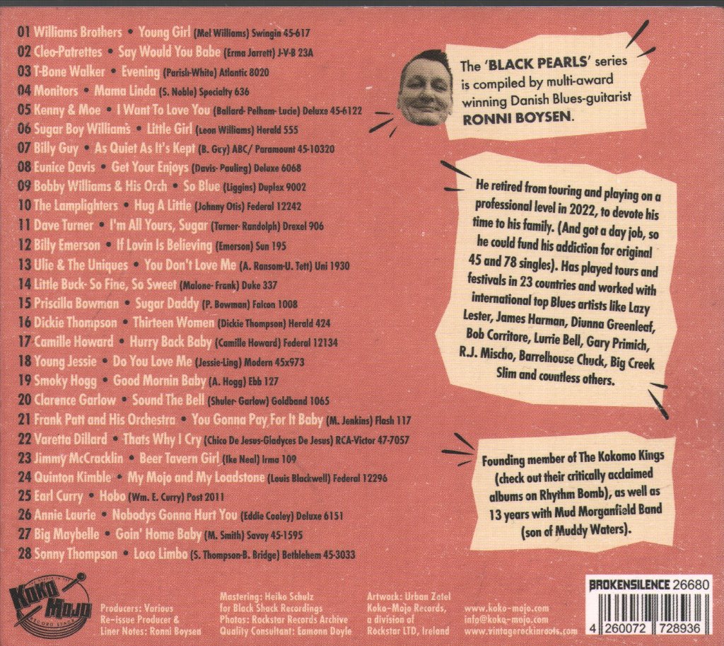 Various Artists - Black Pearls Vol. 6 - Get Your Enjoys - Cd