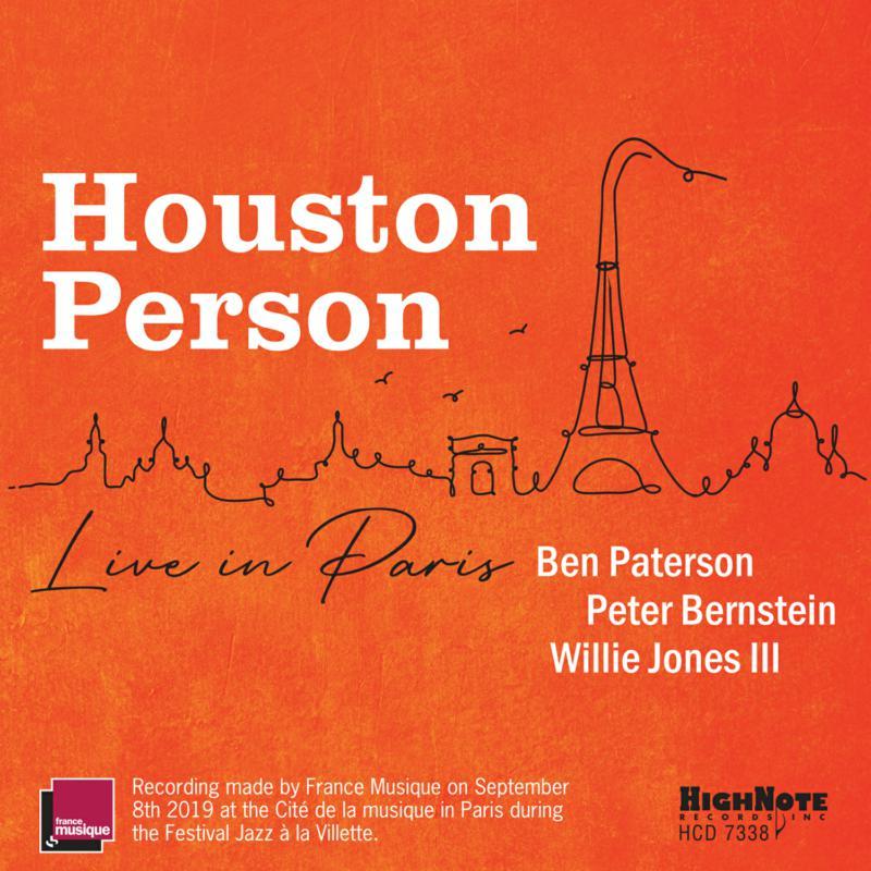 Houston Person - Houston Person Live In Paris - Cd