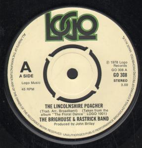Brighouse And Rastrick Band - Lincolnshire Poacher - 7 Inch