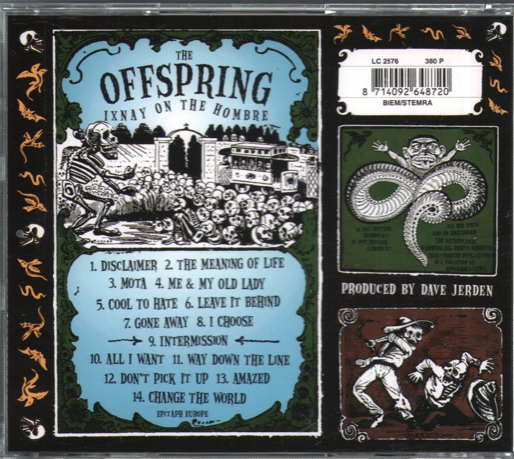 Offspring - Ixnay On The Hombre - Cd