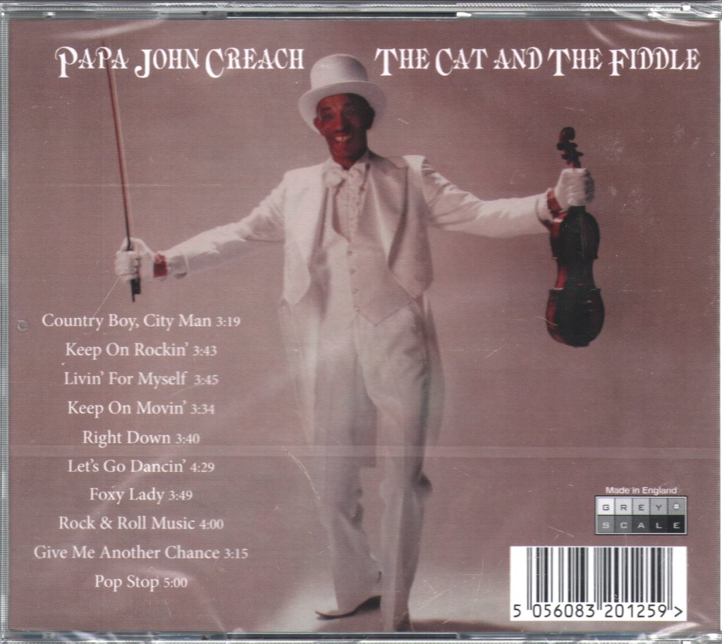 Papa John Creach - Cat And The Fiddle - Cd
