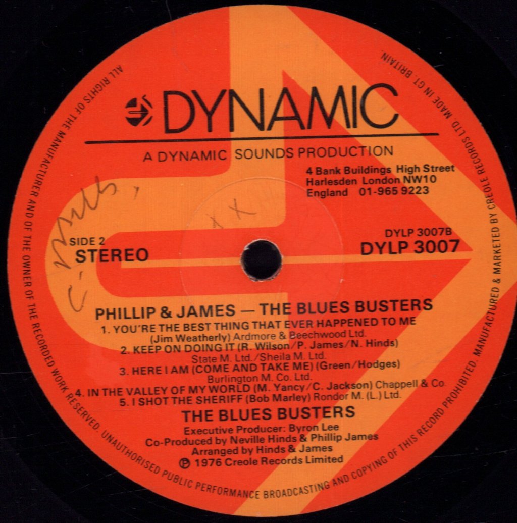 Blues Busters - Phillip & Lloyd - Lp