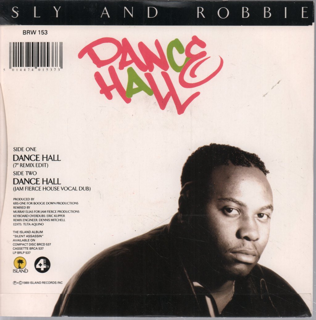 Sly And Robbie - Dance Hall - 7 Inch