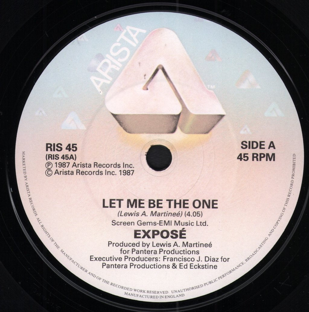 Expose (80'S Pop) - Let Me Be The One - 7 Inch