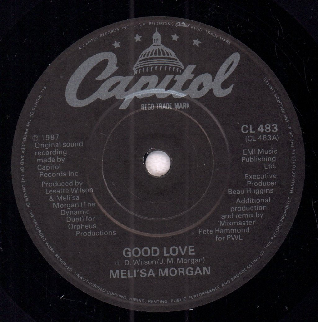 Meli'sa Morgan - Good Love - 7 Inch