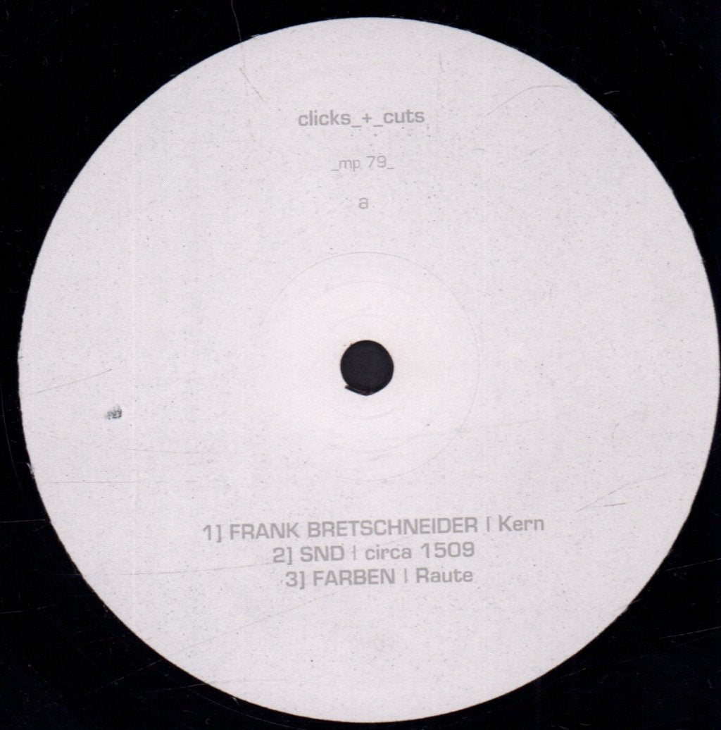 Various Artists - Clicks_+_Cuts - Triple Lp