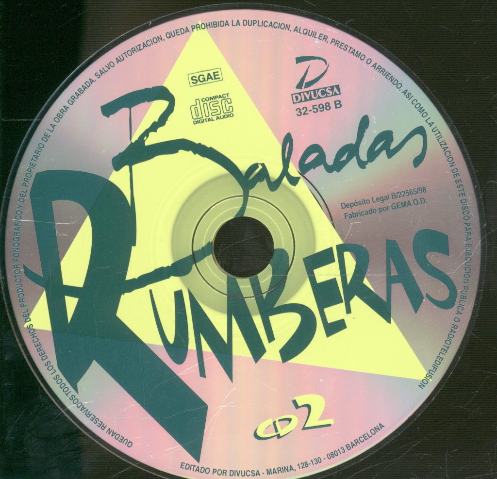 Various Artists - Baladas Rumberas - Double Cd