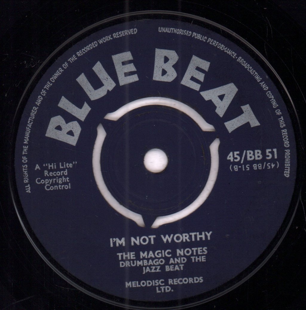 magic notes drumbago and the jazz beat - Rosabel - 7 Inch