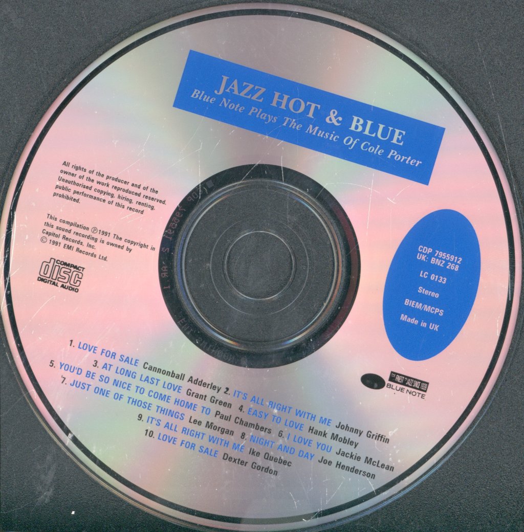 Various Artists - Jazz Hot And Blue - Blue Note Plays The Music Of Cole Porter - Cd