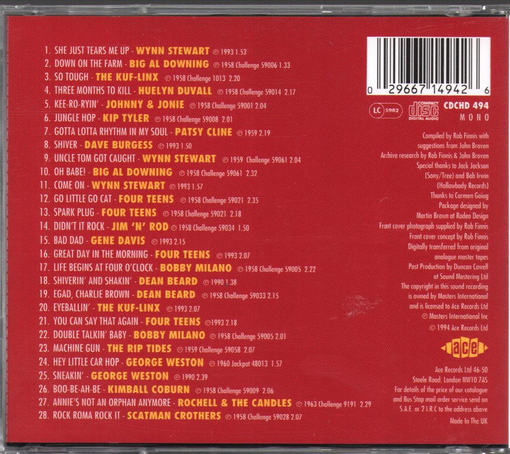 Various Artists - More Hollywood Rock 'n' Roll - Cd