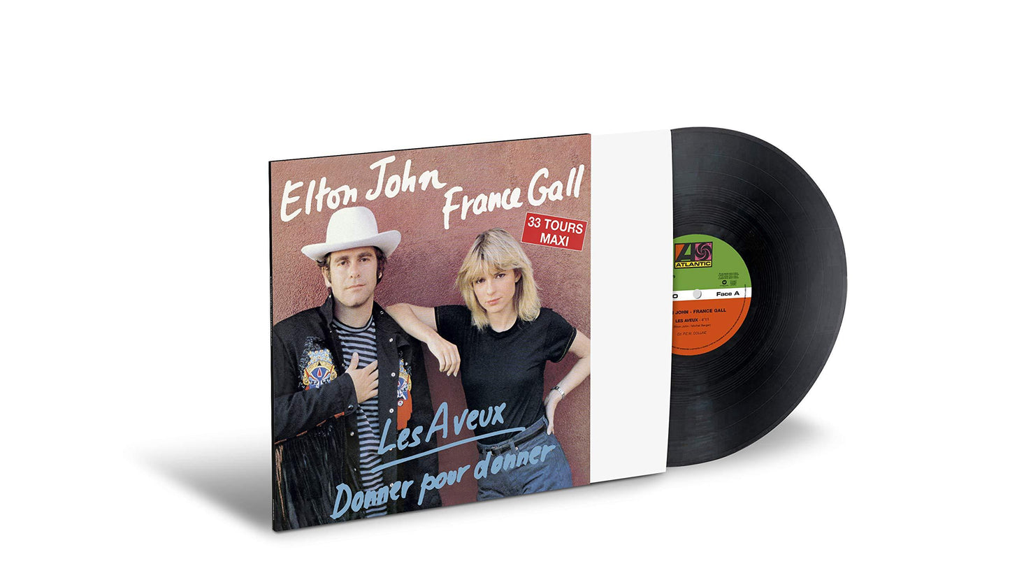 Elton John and France Gall - Les Aveux / Donner Pour Donner - Lp