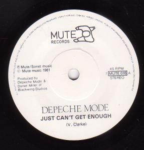 Depeche Mode - Just Can't Get Enough - 7 Inch