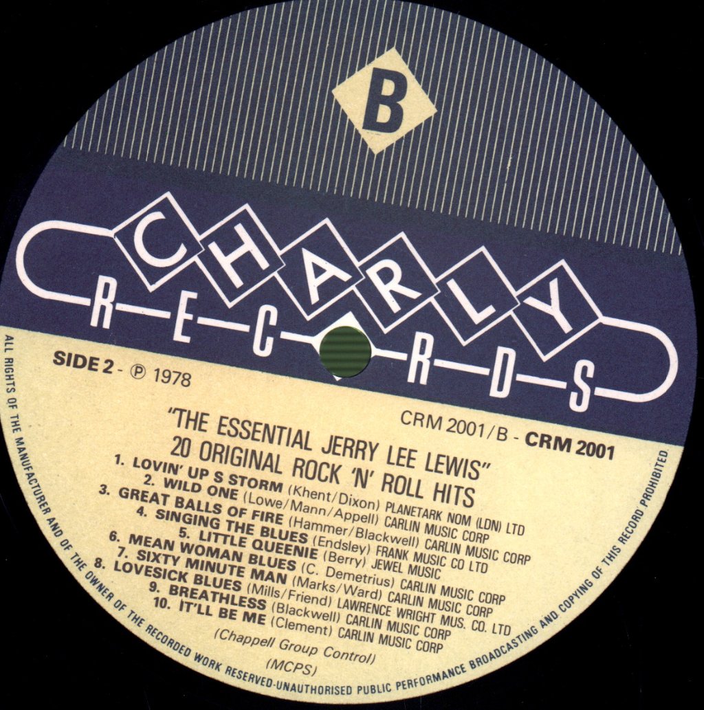Jerry Lee Lewis - Essential Jerry Lee Lewis - Lp