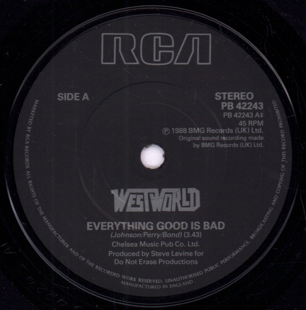 Westworld - Everything Good Is Bad - 7 Inch