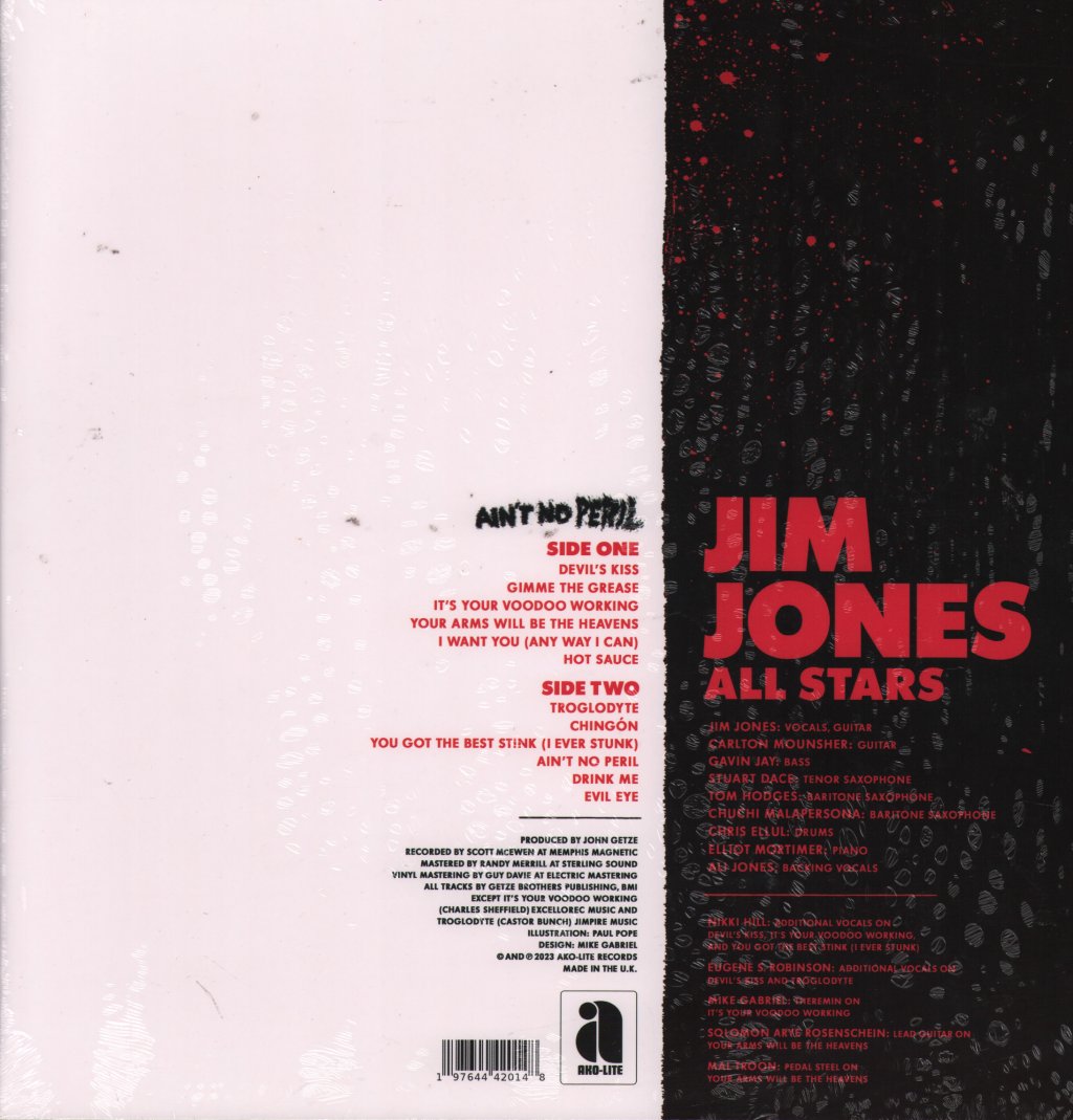 Jim Jones All Stars - Ain't No Peril - Lp