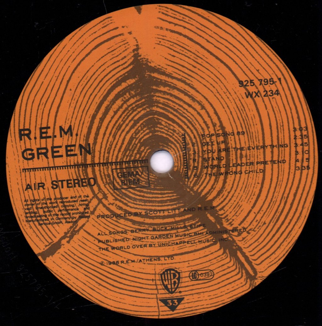 REM - Green - Lp