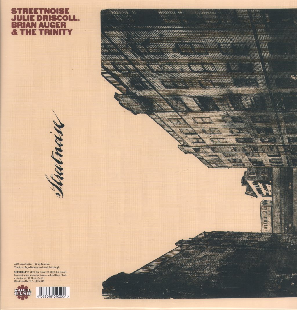 Julie Driscoll And Brian Auger And The Trinity - Streetnoise - Double Lp