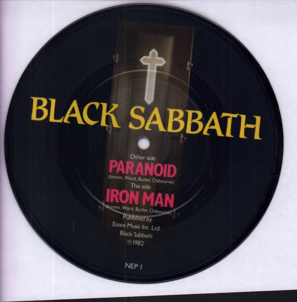 Black Sabbath - Paranoid - 7 Inch