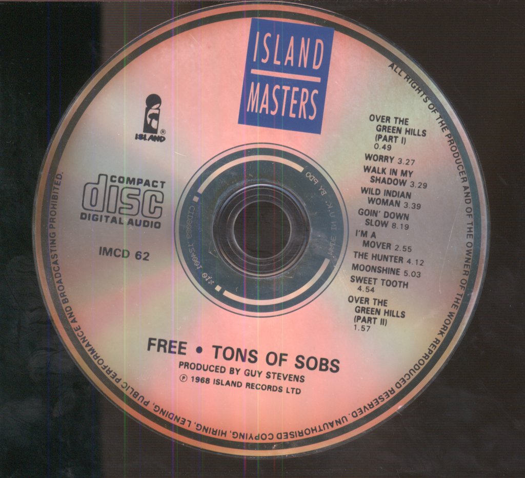 Free - Tons Of Sobs - Cd