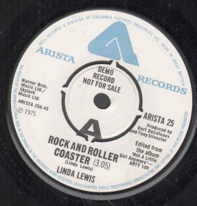 Linda Lewis - Rock And Roller Coaster - 7 Inch
