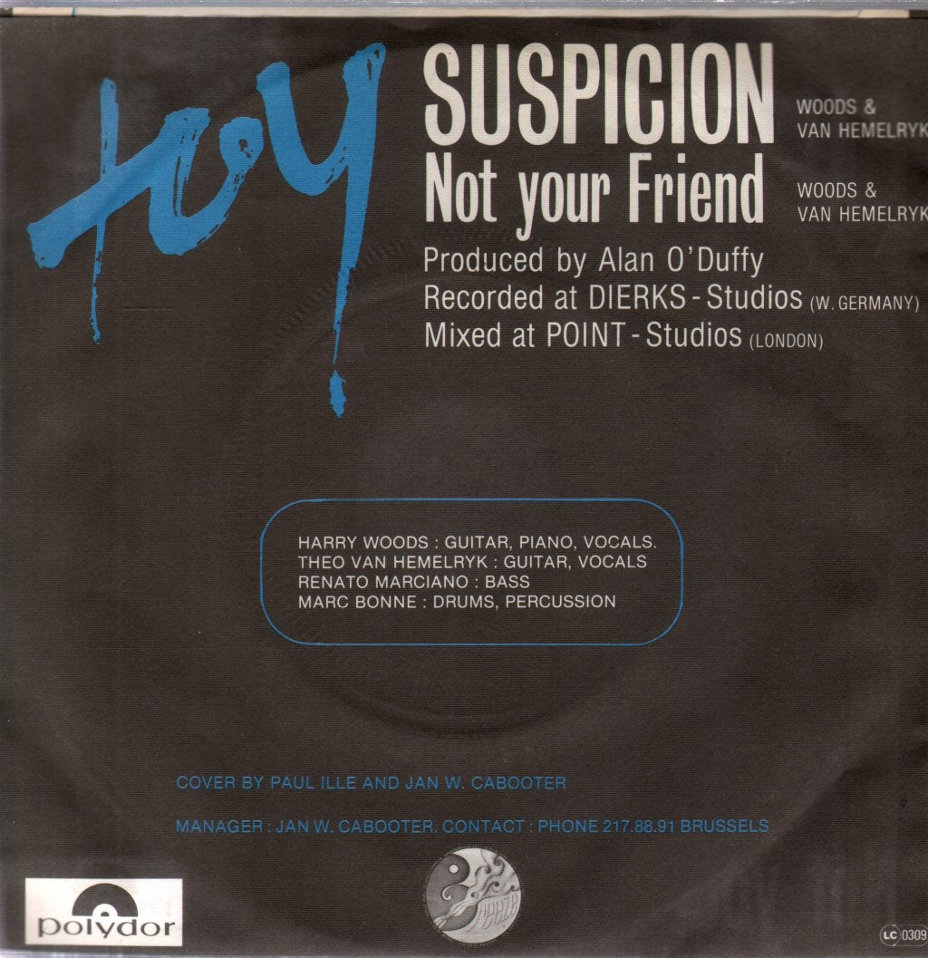 Toy - Suspicion - 7 Inch