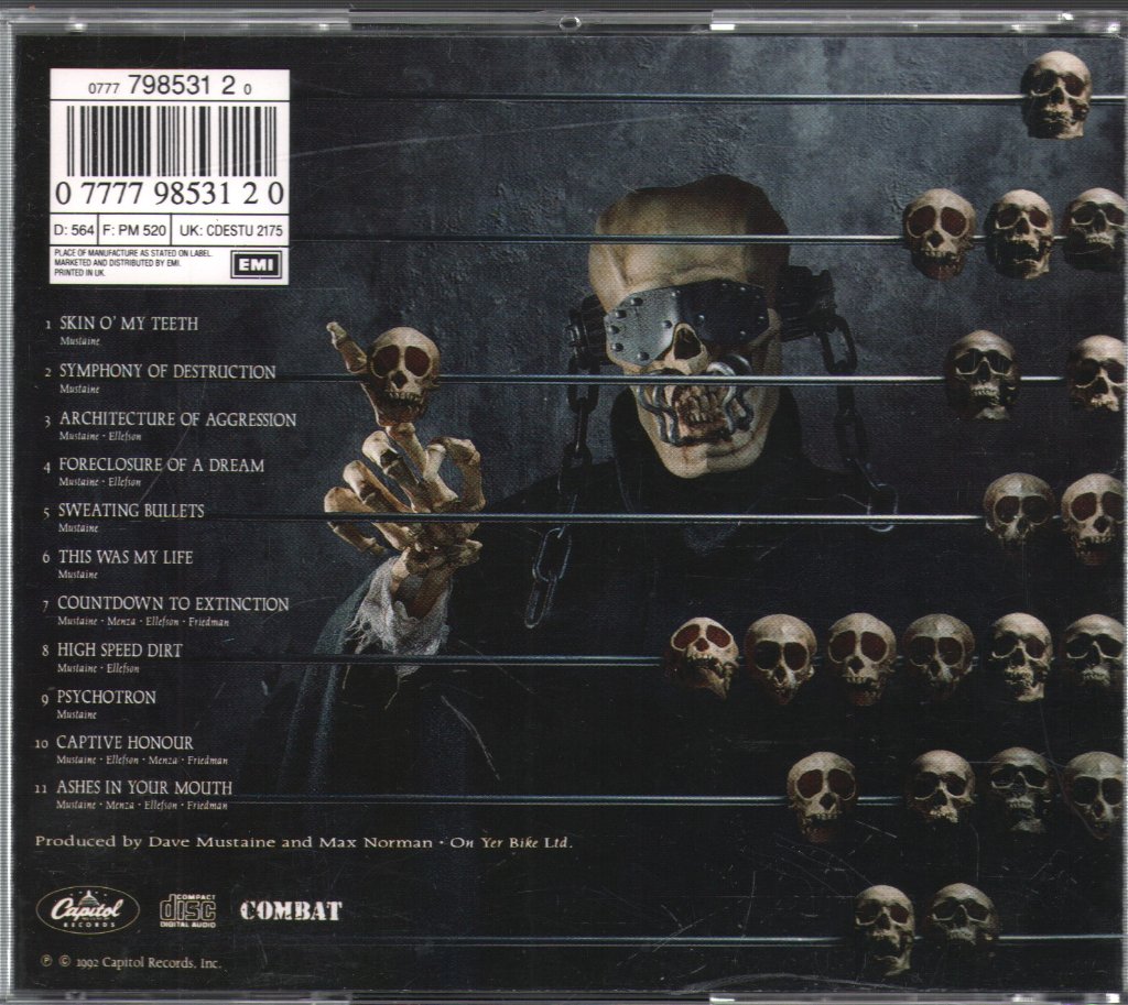Megadeth - Countdown To Extinction - Cd