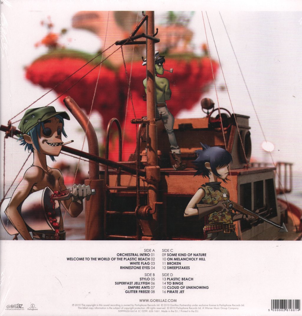 Gorillaz - Plastic Beach - Double Lp