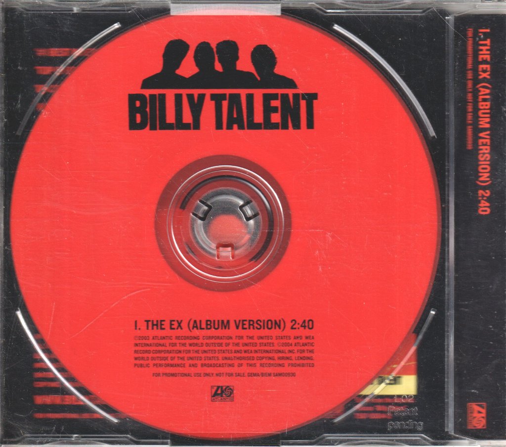 Billy Talent - Ex - Cd