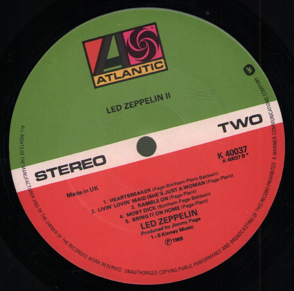 Led Zeppelin - 2 - Lp