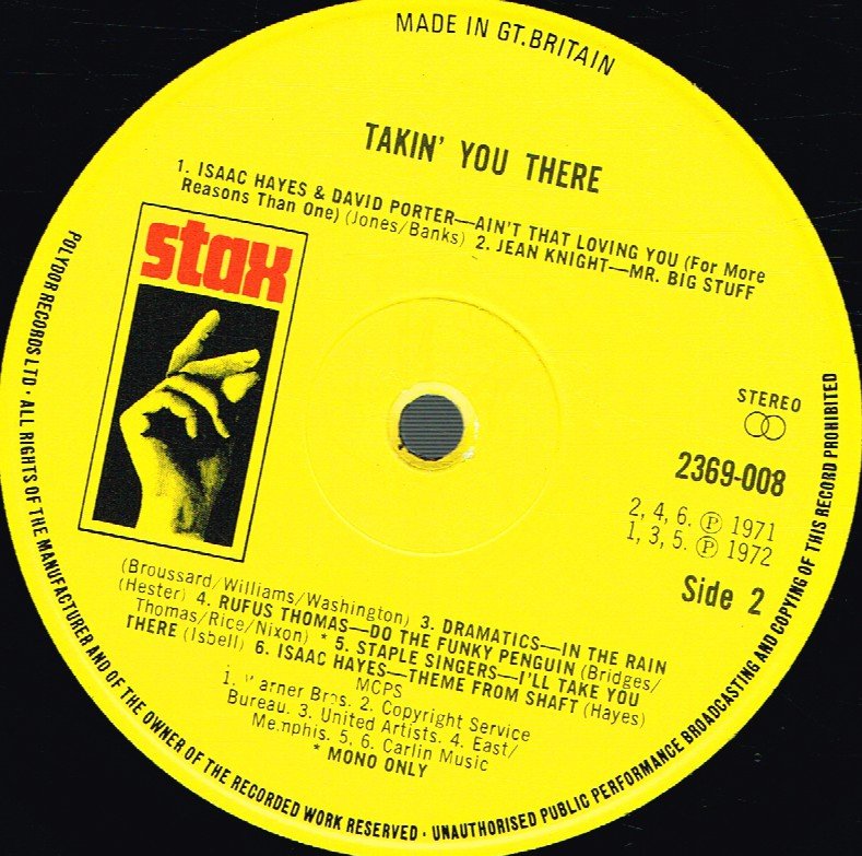 Various Artists - Takin' You There - Lp