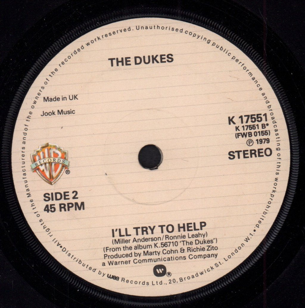 Dukes - Leaving It All Behind - 7 Inch