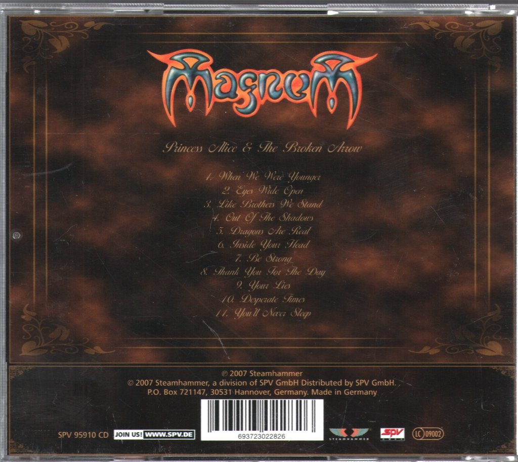 Magnum - Princess Alice And The Broken Arrow - Cd