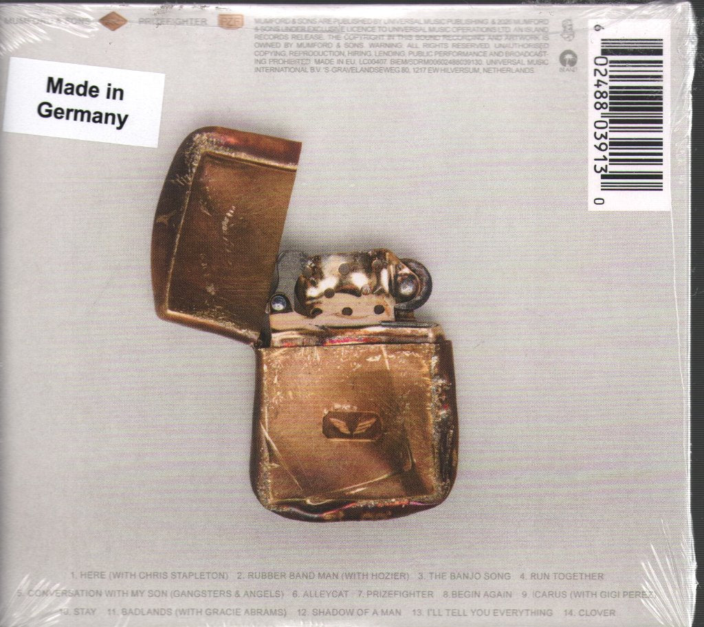 Mumford And Sons - Prizefighter - Cd