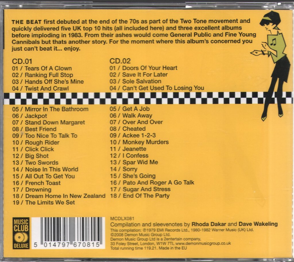 Beat - You Just Can't Beat It (The Best Of The Beat) - Double Cd